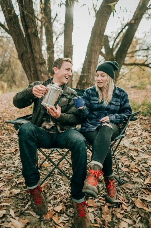 ALUMINUM PERCOLATOR COFFEE POT